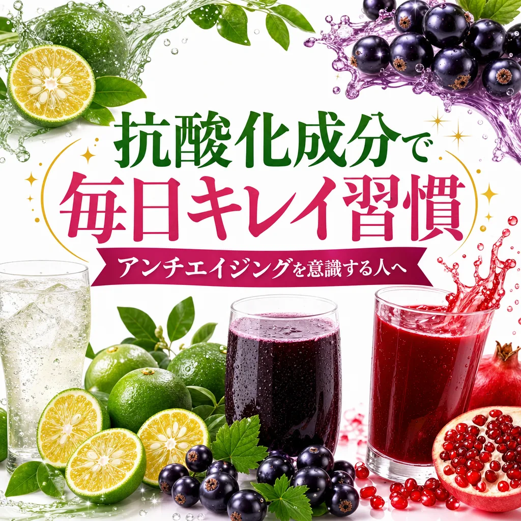 抗酸化成分で毎日キレイ習慣